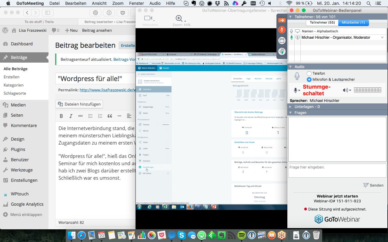 Trick #19: Webinare