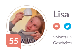 Klout-Score: 55